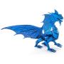 Fascinations Metal Earth ICONX Blue Dragon 3D Metal Model Kit