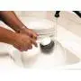 Kitchen Sumo Stainless Steel Sponges Scourer Set with Handle 40 Gram - Pack of 12 - Large Stainless Steel Scrubbers - Metal Scouring Pads - Kitchen Cleaning Tool