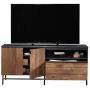 Sauder Boulevard Café Credenza, For TVs up to 60'', Black finish