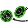 FARBIN Eletric Car Horn Super tone 12V High Tone/Low Tone Metal Twin Horn Kit with Protective Grill (green) FARBIN Eletric Car Horn Super tone 12V High Tone/Low Tone Metal Twin Horn Kit with Protective Grill (green)