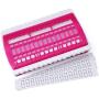 Maydear Pure Cotton Embroidery Floss & Floss Organizer for DIY Needlework