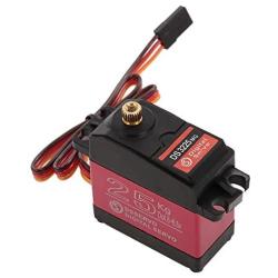 ZOSKAY Waterproof High Torque Metal Gear Standard Digital Servo 25KG/0.13S 6.8V for 1/8 1/10 RC Cars(Control Angle 180)