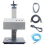 Benchtop Pneumatic Dot Peen Marking Machine Metal Surfaces Pin Marking Automatic Pneumatic Marking Engraver Machine for Metal Parts Signs Metal Stainless Steel USB Engraver 110V 190120mm (Style 1)