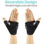 Vive Arthritis Thumb Splint - Spica Support Brace for Right and Left Hand - CMC Osteoarthritis Restriction for Pain, Sprains, Strains, Carpal Tunnel & Trigger Finger - Immobilizer Wrist Strap