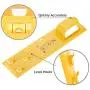 Picture Hanging Kit, Picture Frame Hanger Tool, 220 Pieces Heavy Duty Photo Hanger Accessories with Multifunction Picture Frame Level Ruler Bubble Level Measuring Tool for Marking Position Picture Hanging Kit, Picture Frame Hanger Tool, 220 Pieces Heavy Duty Photo Hanger Accessories with Multifunction Picture Frame Level Ruler Bubble Level Measuring Tool for Marking Position