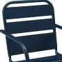Crosley Furniture CO1030-NV Brighton Retro Metal Chair, Set of 2, Navy Crosley Furniture CO1030-NV Brighton Retro Metal Chair, Set of 2, Navy