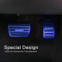 Thenice for 10th Gen Civic Anti-Slip Foot Pedals Aluminum Brake and Accelerator Pedal No Drilling Covers for Honda Civic 2020 2019 2018 2017 -Blue
