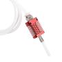Bigtreetech CR10 12V Full Metal J-Head Assembled MK8 Hot end kit Aluminum Heat Block,1.75mm 0.4MM Nozzle Heater thermistor for Ender-3/CR-10/CR-10S,Bowden extruder with Metal hot end 0.4MM
