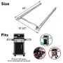 Uniflasy 7635 Flavorizer Bars and 69785 Grill Burner Tubes for Weber Spirit 200 with Front Control, Spirit E210, E220, S210, S220, for Weber 15.3 Inch 7635 Flavor Bars and 69785 Burner Pipe Uniflasy 7635 Flavorizer Bars and 69785 Grill Burner Tubes for Weber Spirit 200 with Front Control, Spirit E210, E220, S210, S220, for Weber 15.3 Inch 7635 Flavor Bars and 69785 Burner Pipe