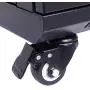 TUFFIOM 9U Casters Network Cabinet Enclosure, Wall Mount Rack w/Wheels, Deluxe 19 inch IT Series Server Date Devices (Fully Assembled, Cooling Fan, Locked Door,Adjustable Mounting Rails)
