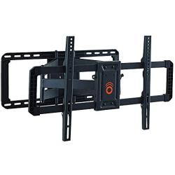 ECHOGEAR Full Motion TV Wall Mount for Big TVs Up to 86'' TVs - Smooth Swivel, Tilt, & Extension - Universal Design Works with Samsung, Vizio, TCL & More - Includes Drilling Template - EGLF2