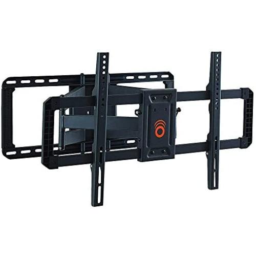 ECHOGEAR Full Motion TV Wall Mount for Big TVs Up to 86'' TVs - Smooth Swivel, Tilt, & Extension - Universal Design Works with Samsung, Vizio, TCL & More - Includes Drilling Template - EGLF2