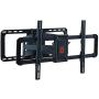 ECHOGEAR Full Motion TV Wall Mount for Big TVs Up to 86'' TVs - Smooth Swivel, Tilt, & Extension - Universal Design Works with Samsung, Vizio, TCL & More - Includes Drilling Template - EGLF2