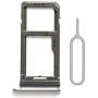 SIM Card Tray Holder Slot Replacement with Gasket for Samsung Galaxy S8 G950 and S8 Plus G955 (Gold) with Sim Card Tray Open Eject Pin