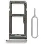 SIM Card Tray Holder Slot Replacement with Gasket for Samsung Galaxy S8 G950 and S8 Plus G955 (Gold) with Sim Card Tray Open Eject Pin