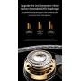 BLON BL05 in Ear Earphone, 10mm Carbon Diaphragm Dynamic Drive Metal Earphone in Ear Earphone, Metal Shell Bass HiFi DJ in Ear Monitor,in Ear Headphone with 2pin Detachable Cable (Silver with Mic)