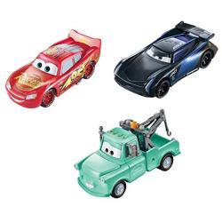 Disney and Pixar Cars Color Changers Lightning McQueen, Mater & Jackson Storm 3-Pack, Gift for Kids Age 3 Years and Older