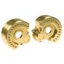 Benedict Harry TRX-4 1:10 x4PCS Heavy Metal Brass Internal Wheel Knuckle Weight Fit for Traxxas TRX-4 (A Style)