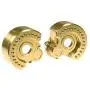 Benedict Harry TRX-4 1:10 x4PCS Heavy Metal Brass Internal Wheel Knuckle Weight Fit for Traxxas TRX-4 (A Style)