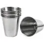 Framendino, 6 Pack Metal Shot Glasses Coffee Stainless Steel Vessel Drinking Tumbler Water Whisky Vodka 2 Ounce/70ml Framendino, 6 Pack Metal Shot Glasses Coffee Stainless Steel Vessel Drinking Tumbler Water Whisky Vodka 2 Ounce/70ml