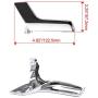 PTNHZ Chrome Metal Interior Passenger Door Handle Repair Left for 2008-2015 Mercedes W204 Chassis C-Class C63 AMG C250 C350 GLK300 GLK350 GLK250