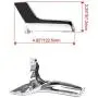 PTNHZ Chrome Metal Interior Passenger Door Handle Repair Left for 2008-2015 Mercedes W204 Chassis C-Class C63 AMG C250 C350 GLK300 GLK350 GLK250