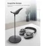Headphone Stand, Desktop Headset Holder - Lamicall Desk Earphone Stand, for All Headsets Such as HyperX Gaming Headphones, Beats/Sony/Sennheiser Music Headphones - Black Headphone Stand, Desktop Headset Holder - Lamicall Desk Earphone Stand, for All Headsets Such as HyperX Gaming Headphones, Beats/Sony/Sennheiser Music Headphones - Black