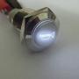 ESUPPORT 12V Car Vehicle White LED Light Momentary Speaker Horn Push Button Metal Switch 16mm
