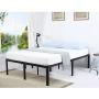 V&LX 18 Inch Tall V1406 UP-Support Deluxe Metal Slat Bed Frame (King)