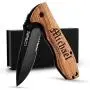 Valentines Day Gifts for Him, Engraved Pocket Knives For Men | 20 Fonts | Personalized Oak Wood Pocket Knife, Gifts for Men, Boyfriend, Custom Fishing Hunting Knives, Gift for Husband Valentines Day Gifts for Him, Engraved Pocket Knives For Men | 20 Fonts | Personalized Oak Wood Pocket Knife, Gifts for Men, Boyfriend, Custom Fishing Hunting Knives, Gift for Husband