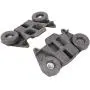 [UPGRADED] 4 Pack of W10195416 Lower Dishwasher Replacement Wheel for Whirlpool Kenmore KitchenAid Dishwasher -Replaces W10195416V, PS11722152, AP5983730, W10195418 Dishrack Wheel