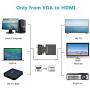 VGA to HDMI Adapter Converter with Audio,(PC VGA Source Output to TV/Monitor with HDMI Connector),FOINNEX Active Male VGA in Female HDMI 1080p Video Dongle adaptador for Computer,Laptop,Projector VGA to HDMI Adapter Converter with Audio,(PC VGA Source Output to TV/Monitor with HDMI Connector),FOINNEX Active Male VGA in Female HDMI 1080p Video Dongle adaptador for Computer,Laptop,Projector