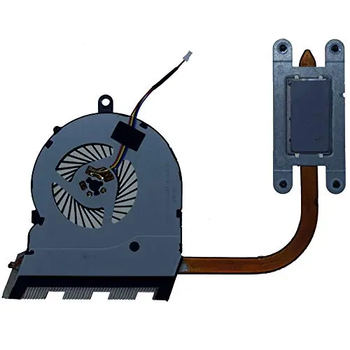 Rangale Replacement Cooling Fan with Heatsink for Del Inspron 5565 5567 5767 15.6'' Series Laptop T6X66 0T6X66 CN-0T6X66