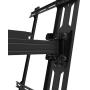 Kanto PDX700 Full Motion TV Wall Mount for 42-inch to 100-inch TVs | Supports up to 150 lbs (68 kg) | Swivel up to 90° | Tilt +15°/-3° | Black