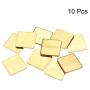 uxcell Flat IC Chipset Thermal Copper Heatsink for RPI CPU GPU RAM 12 x 12 x 1 mm 10pcs