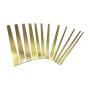 K & S Precision Metals 3407 Brass Strip.016 / .025 / .032 / .064 Thick Contains: 1/4, 1/2, 3/4 Wide, 12 Pieces per Pack, Made in The USA