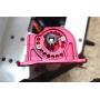 Losi 1:10 Baja Rey / Rock Rey Upgrade Parts Aluminum Motor Mount Plate with Heat Sink Fins - 1Pc Set Green