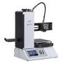 Monoprice - 15365 Select Mini 3D Printer v2 - White With Heated (120 x 120 x 120 mm) Build Plate, Fully Assembled + Free Sample PLA Filament And MicroSD Card Preloaded With Printable 3D Models