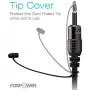 FosPower (6 Feet, 2 Pack) 24K Gold Plated Toslink to Mini Toslink Digital Optical S/PDIF Audio Cable with Metal Connectors & Strain-Relief PVC Jacket