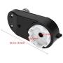 Motor Gear Box, RS390 Electric Motor Gearbox for Kids Powered Ride-Ons Replacement Parts(12V 20000RPM)