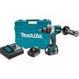 Makita XFD07T 18V LXT Lithium-Ion Brushless Cordless 1/2'' Driver-Drill Kit (5.0Ah)