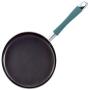 Rachael Ray Cucina Nonstick Cookware Pots and Pans Set, 12 Piece, Agave Blue