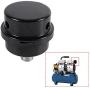 Central Pneumatic Compressor Parts, Black Metal Air Compressor Muffler, Air Compressor Silencer Filter Intake Muffler Silencer Thread 3/8'' 16MM Intake Filter Muffler