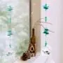 H&D Hyaline & Dora Sun Catcher Crystal Ball Prism Metal Butterfly Decor Pendant,Christmas Lights Part Accessories