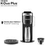 Keurig K-Duo Plus Coffee Maker, Single Serve and 12-Cup Carafe Drip Coffee Brewer, Compatible with K-Cup Pods and Ground Coffee, Black