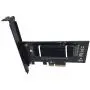Aluminum Heatsinks for PCIe NVMe M.2 2280 SSD with Silicone Thermal Pad, DIY Laptop PC Memory Cooling Fin Radiation Dissipate (Ordinary Edition)