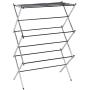 Amazon Basics Foldable Clothes Drying Laundry Rack - Chrome