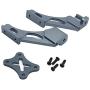 freneci Remote Control Car Metal Upgrade Accessories Tail Fix Parts for Wltoys 144001 1/14 RC Car Upgrade Parts - Titanium freneci Remote Control Car Metal Upgrade Accessories Tail Fix Parts for Wltoys 144001 1/14 RC Car Upgrade Parts - Titanium