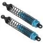 Hisoul RC Shock Absorbers, Adjustable Oil 100mm Metal Shock Absorber Damper for 1/10 RC Car Truck Parts Crawler Type Axial SCX10 TRX4 D90 (Pack of 2) Hisoul RC Shock Absorbers, Adjustable Oil 100mm Metal Shock Absorber Damper for 1/10 RC Car Truck Parts Crawler Type Axial SCX10 TRX4 D90 (Pack of 2)