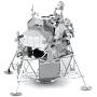fascinations Metal Earth Space 3D Metal Model Kits -Hubble Telescope - Apollo Lunar Rover - Apollo Lunar Module - Mars Rover - Kepler Spacecraft - Voyager - Set of 6